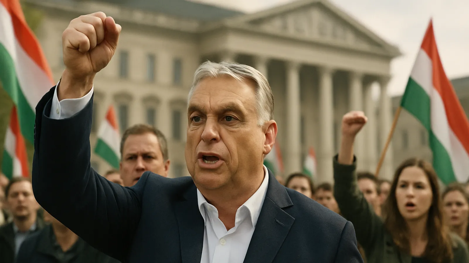 Orban ruft zum Widerstand gegen Willkürherrschaft auf.