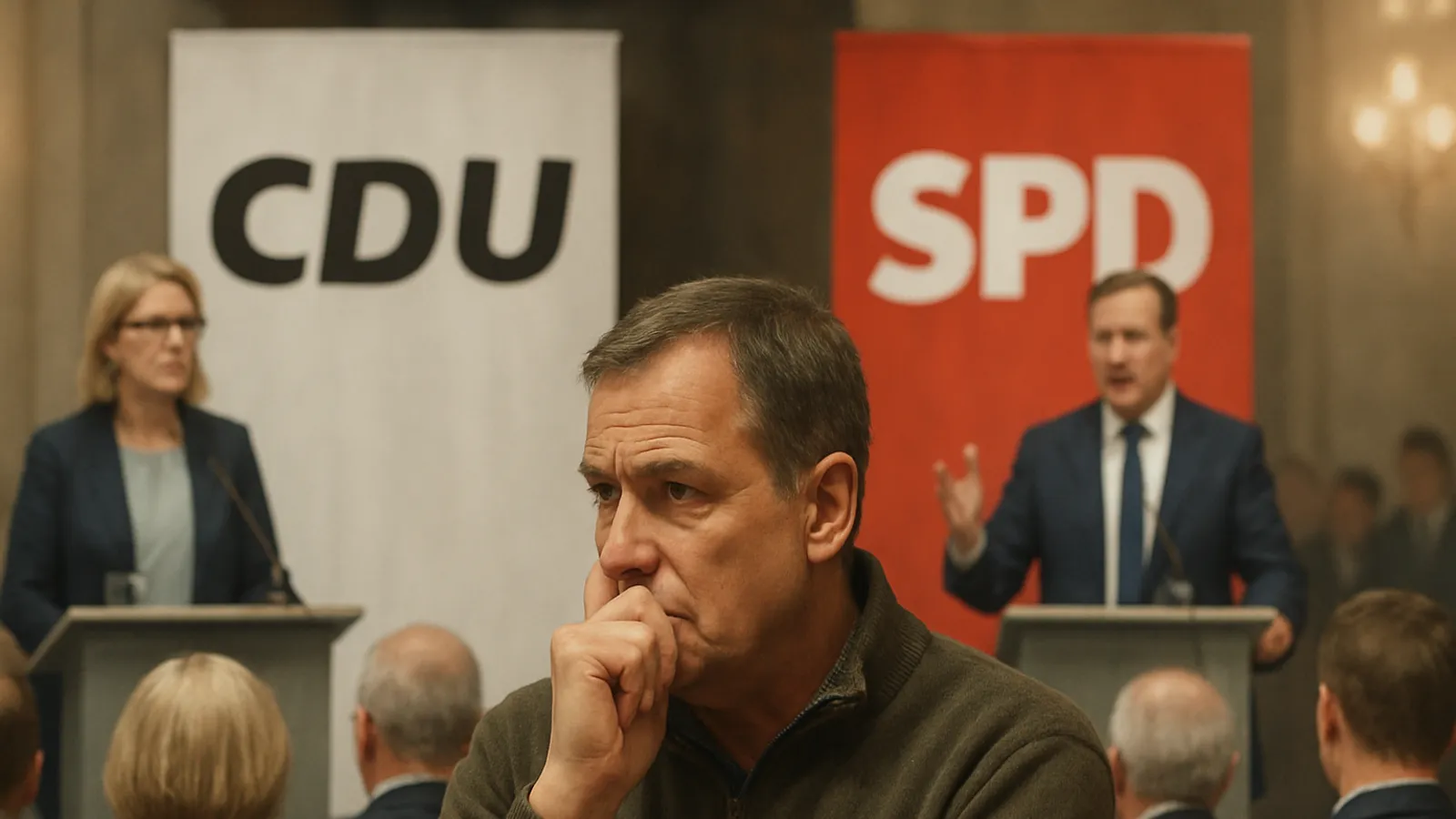 Parteitage vor den Landtagswahlen in Sachsen-Anhalt und Meck.-Vorpommern.