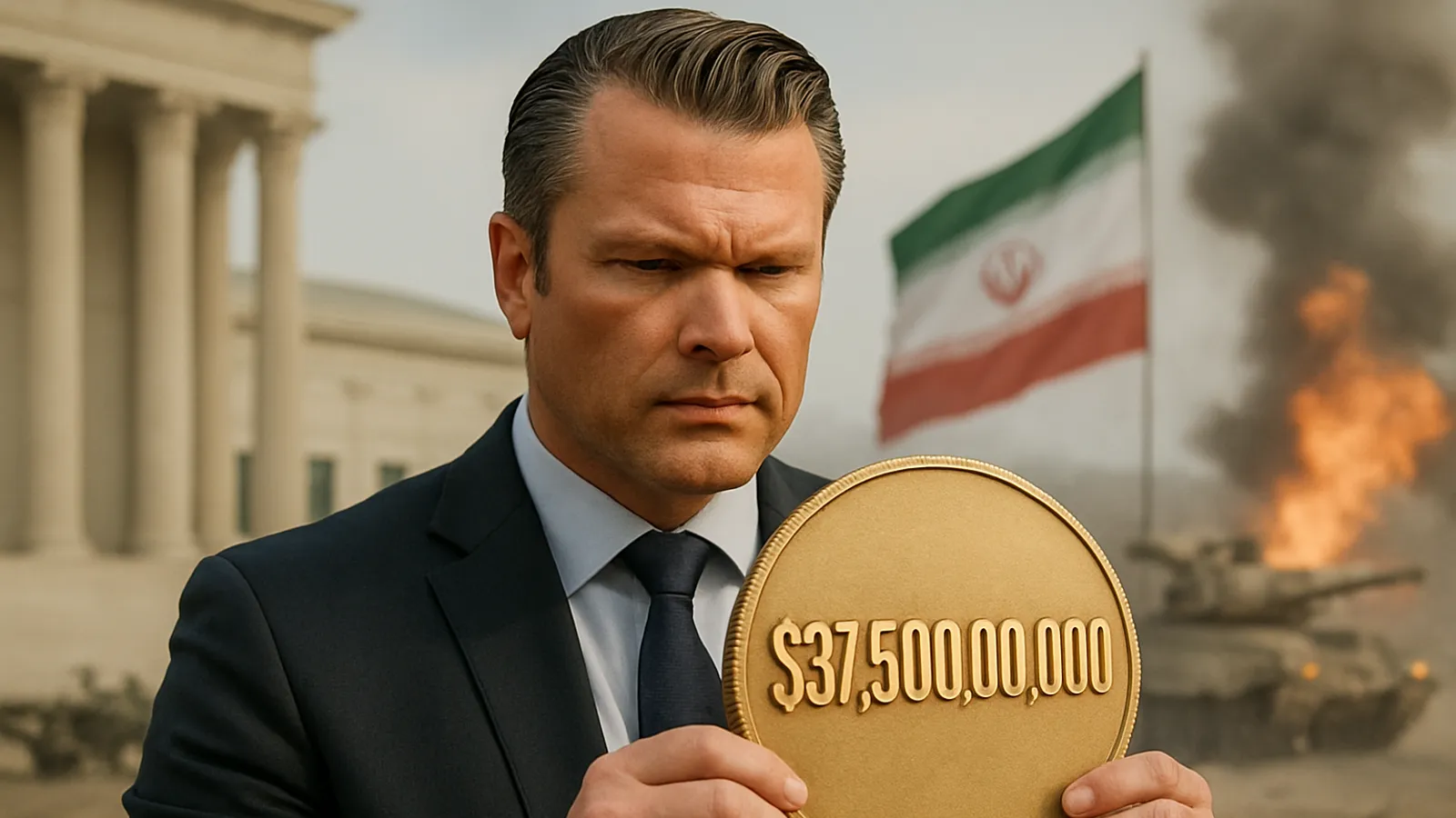 Pete Hegseth schätzt die Kosten des Iran-Kriegs auf 37,5 Milliarden Dollar.