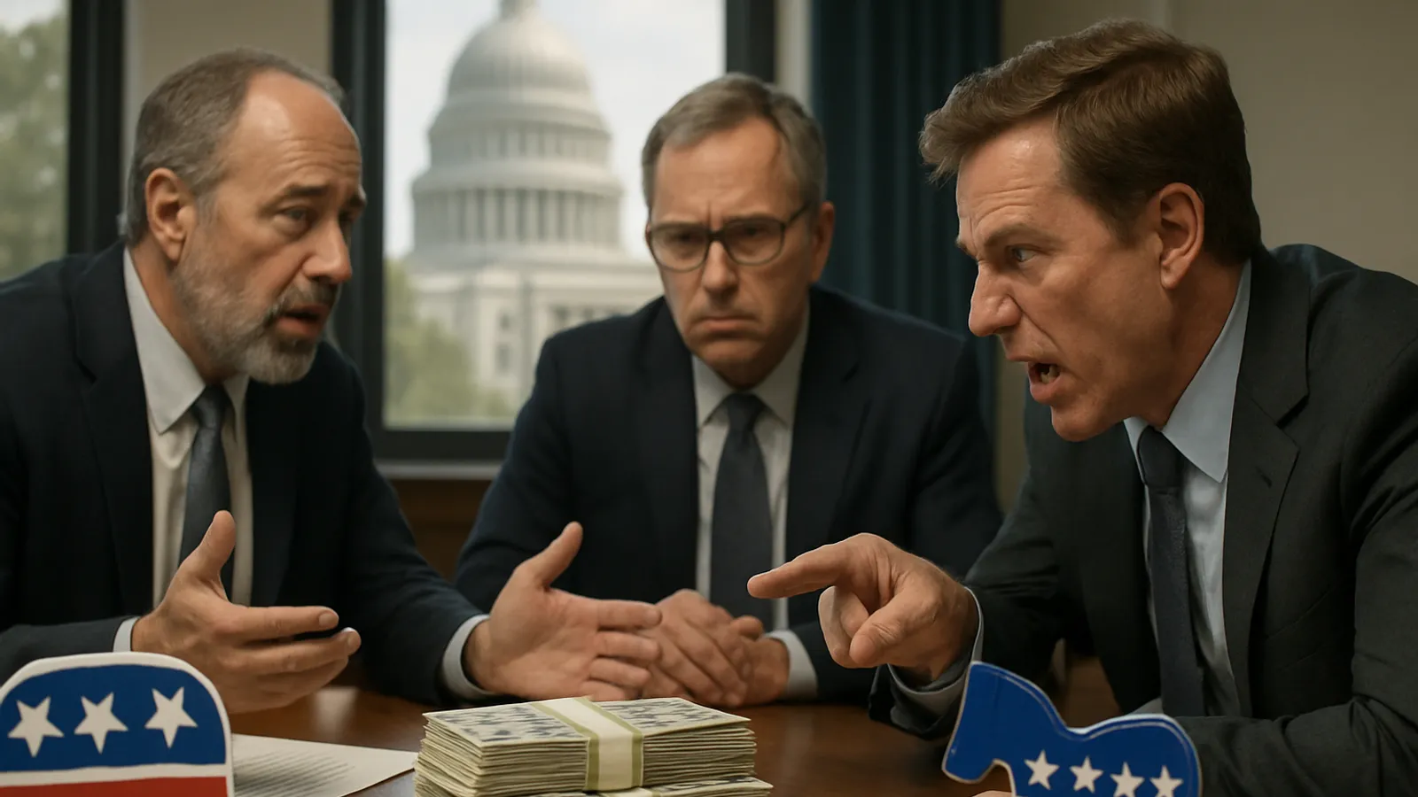 Politische Strategen diskutieren umstrittene Wahlkampffinanzierung vor den Midterms.