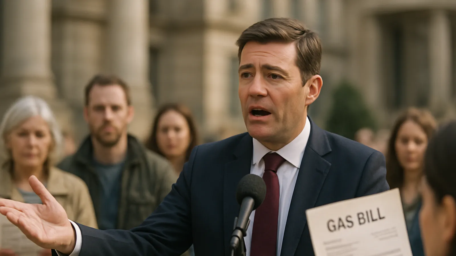 Premierminister Burnham kündigt weitere Entlastungen an.