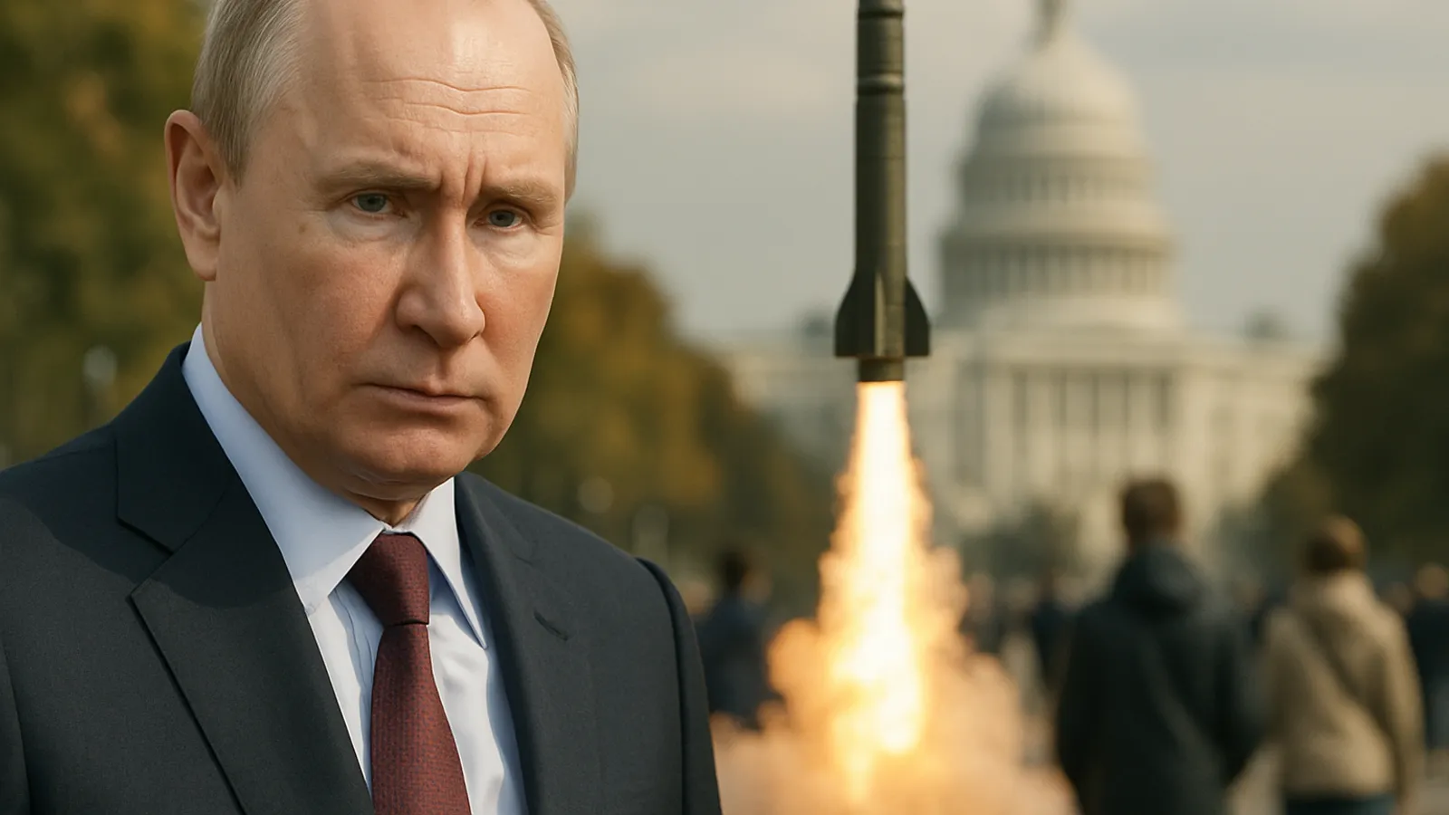 Putin droht Westen mit Vergeltung.