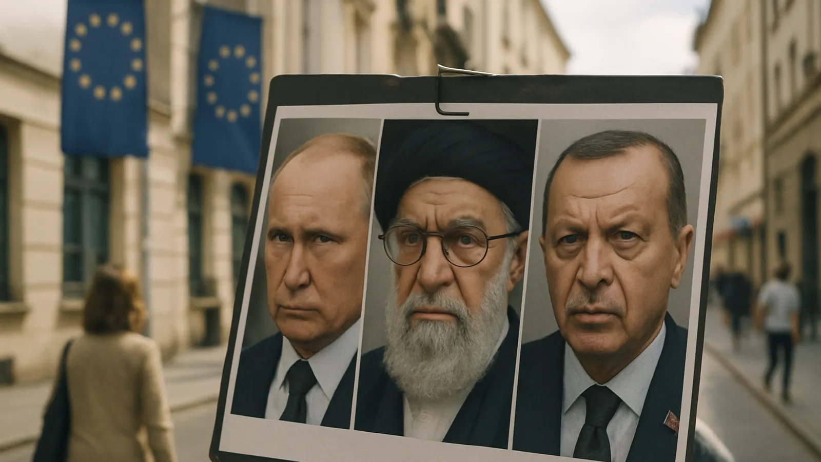 Putin, Iran, Erdoğan bedrohen Gegner auch in der EU und kommen damit durch.