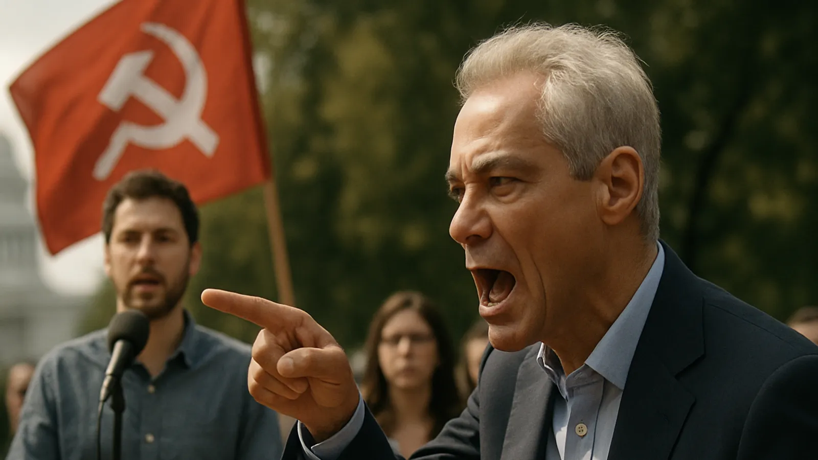 Rahm Emanuel kritisiert sozialistische Kandidaten.