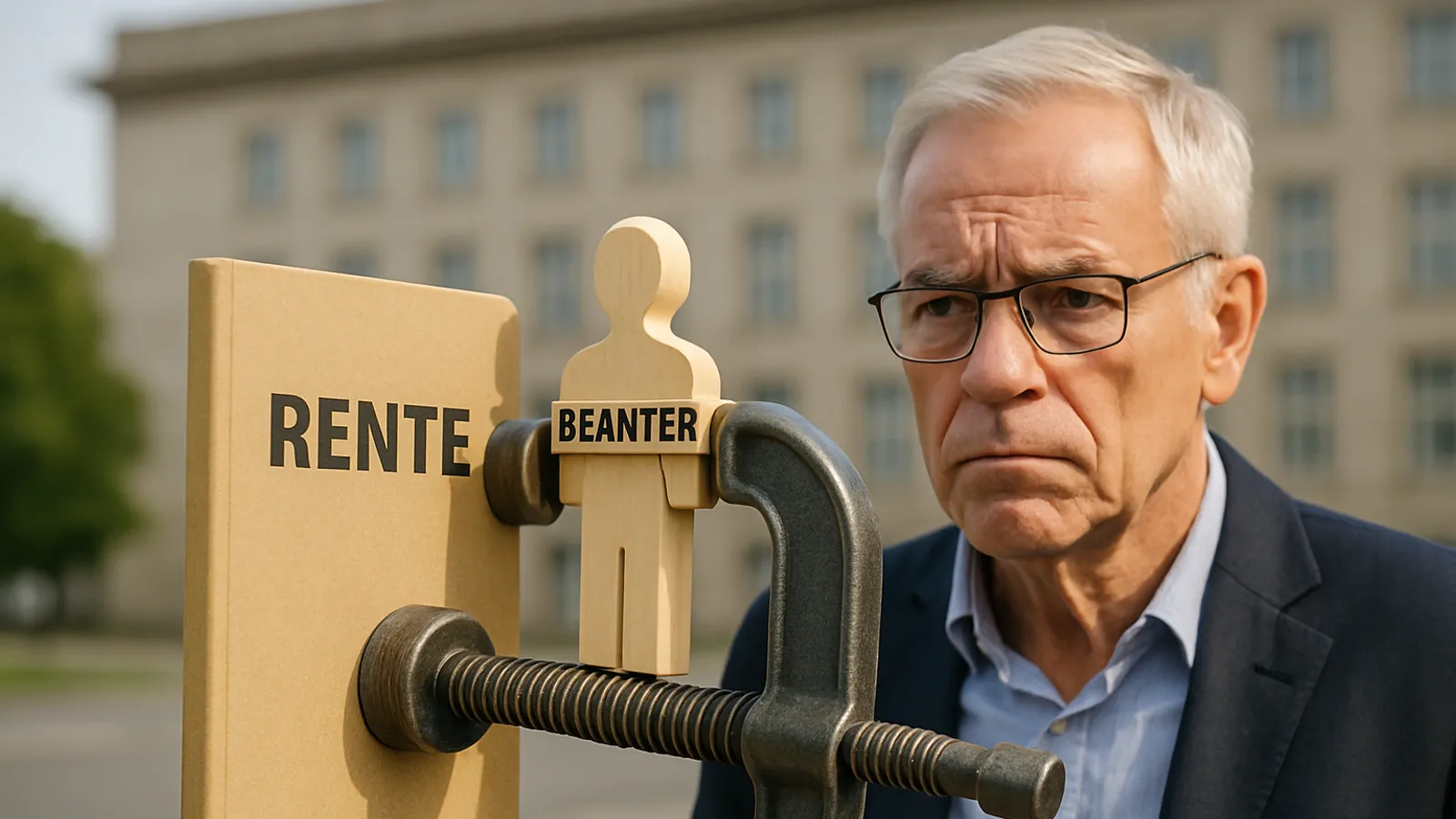 Rentenexperte warnt vor Einbeziehung von Beamten in die gesetzliche Rente.
