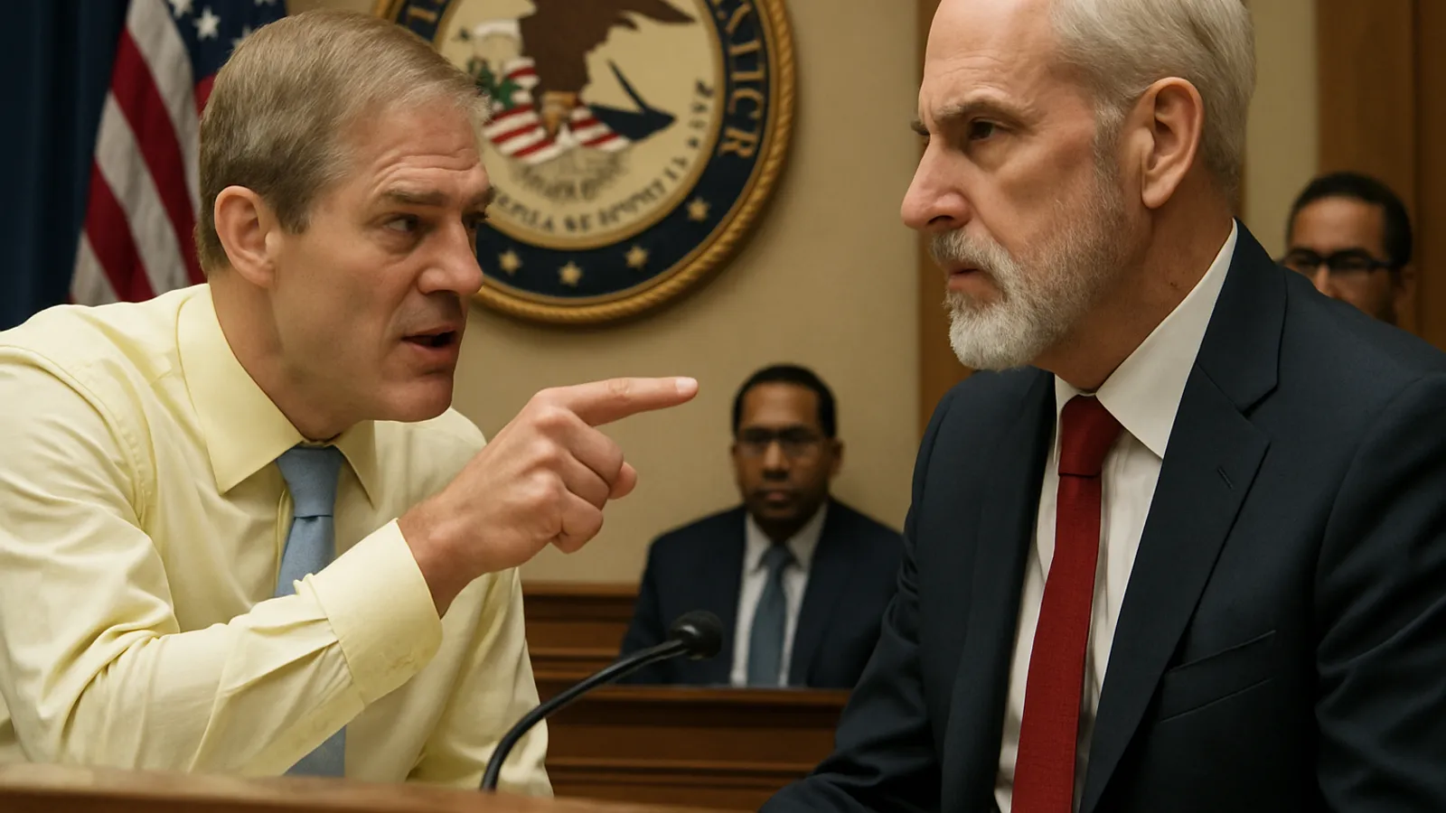 Rep. Jim Jordan hat das DOJ formell gebeten, Jack Smith wegen seiner Aussagen vor dem Kongress zu verfolgen.