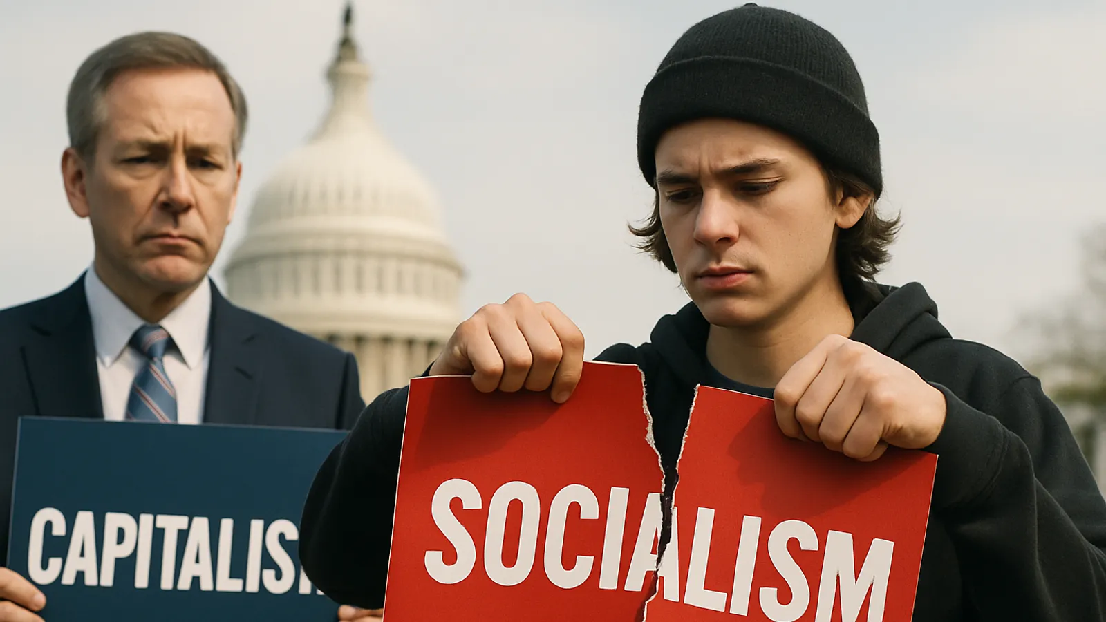 Republikaner müssen Sozialismus stehlen, um den Kapitalismus vor Gen Z zu retten.
