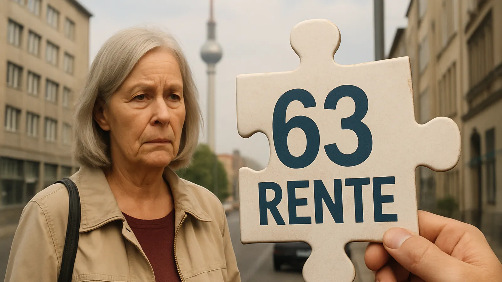 Is Germany’s “retirement at 63” rule especially important in the country’s east?