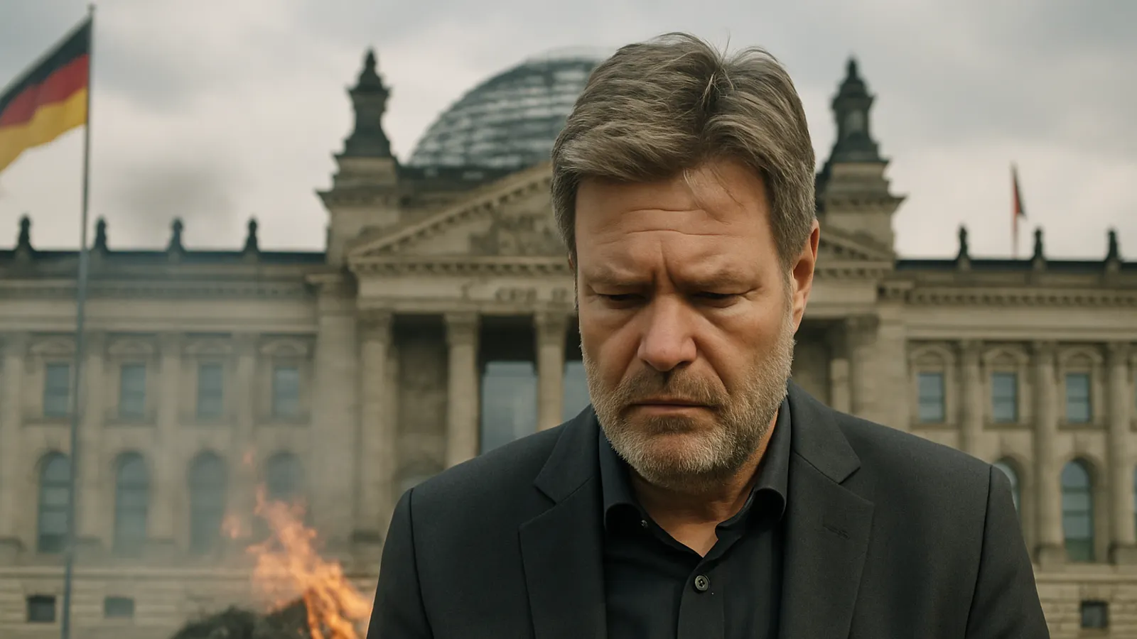Robert Habeck bezeichnet den Beginn von Politik als den Beginn des Grauens.