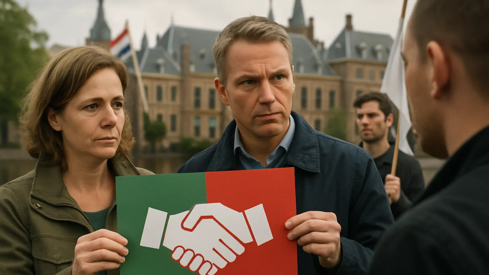 Rot-Grün in den Niederlanden fusioniert zur Partei Pro gegen rechte Kräfte.