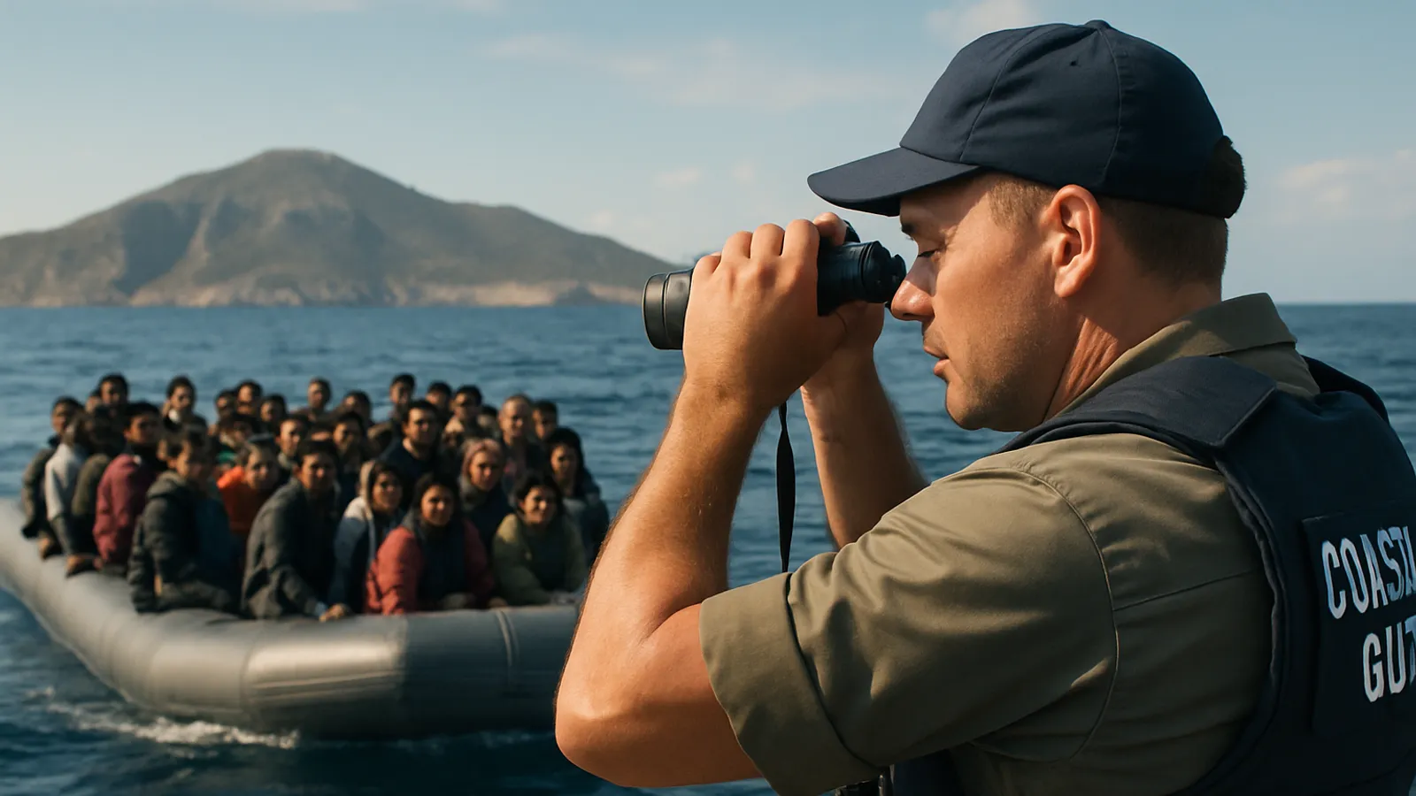 Route von Libyen nach Kreta: steigender Druck auf Grenzschützer beobachtet.