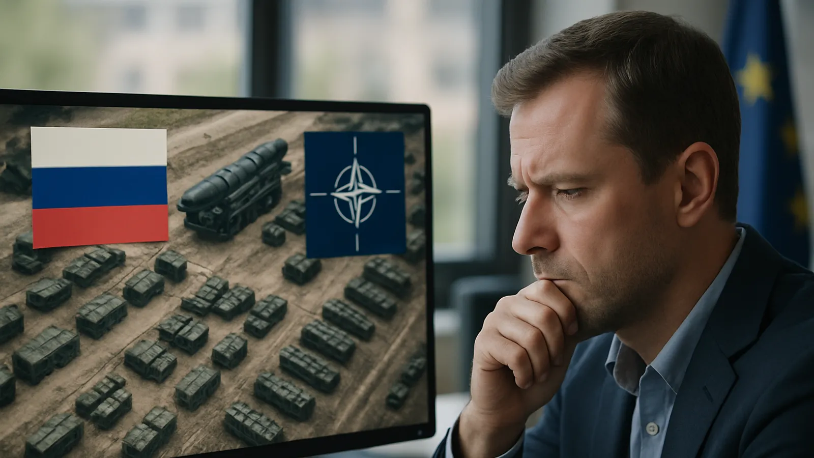 Russland plant laut Satellitenbildern Kriegsvorbereitungen gegen Nato-Staaten.
