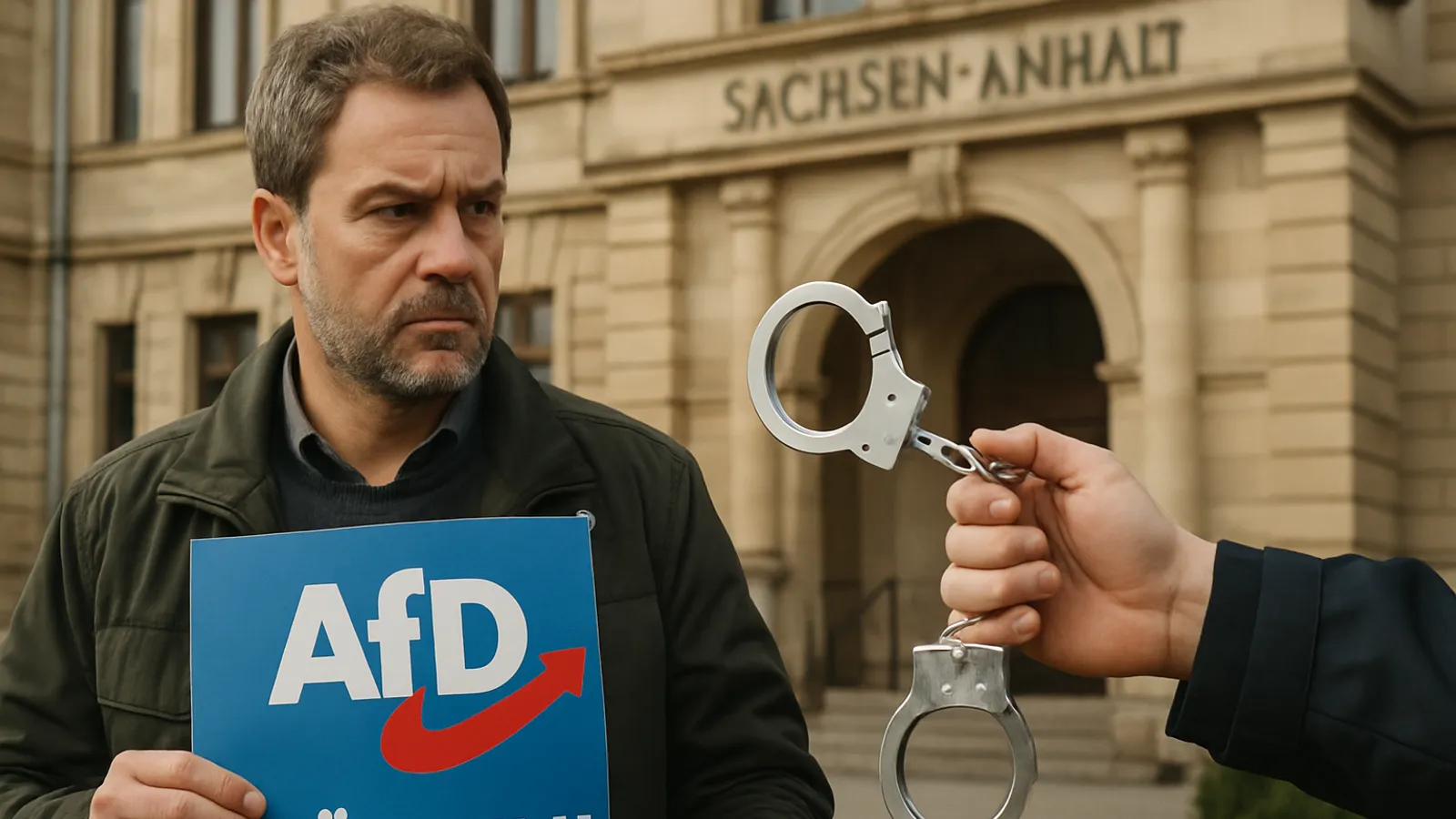 Sachsen-Anhalt und AfD: Die Androhung von Zwangsmassnahmen ist beste Wahlwerbung