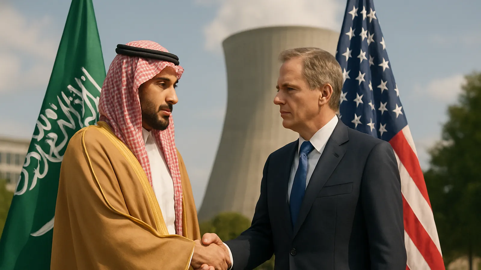 Saudi-Arabien hat ein Atomabkommen mit den USA unterzeichnet.