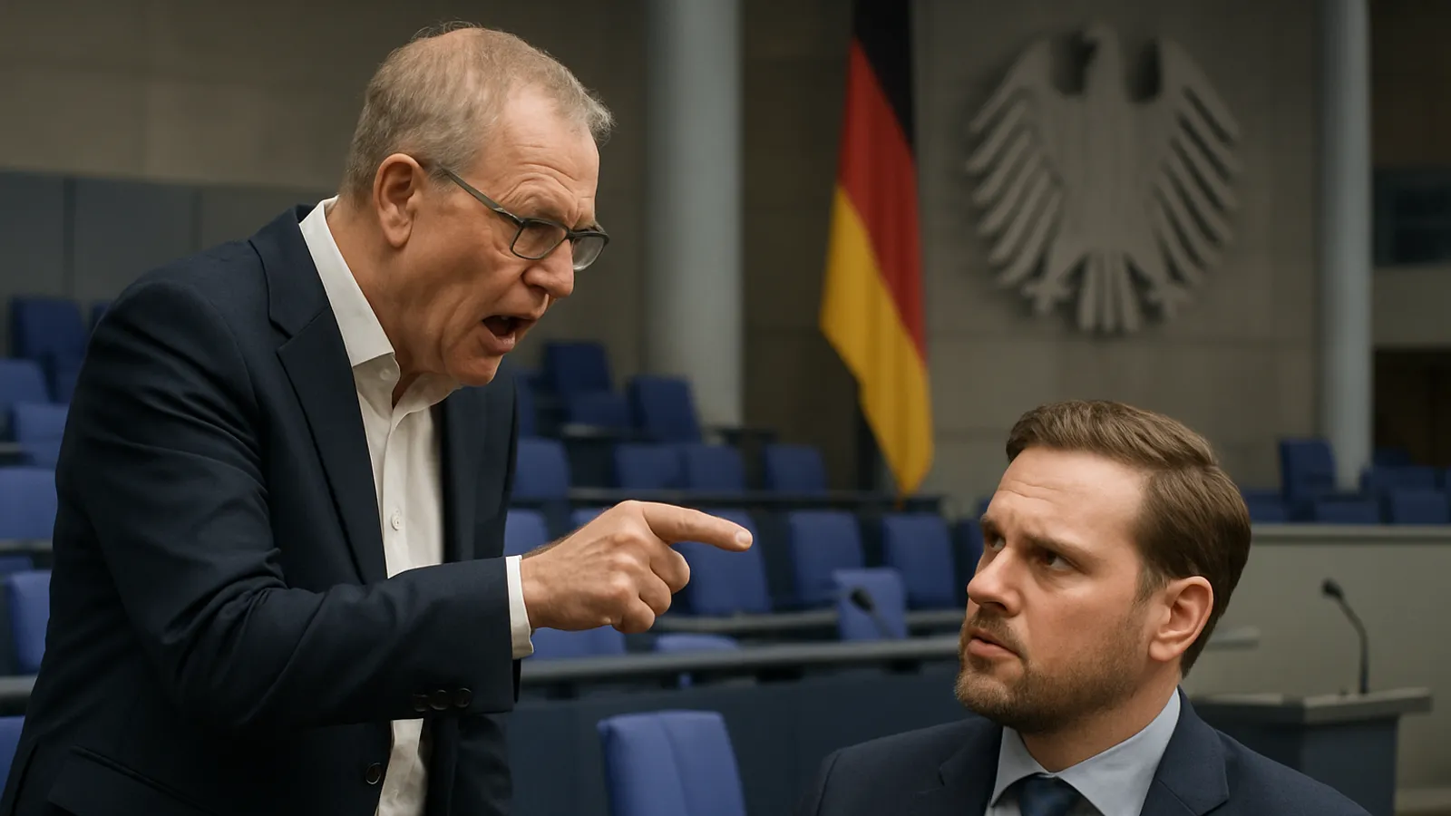 Schneider hat Reiche im Bundestag öffentlich gerüffelt.