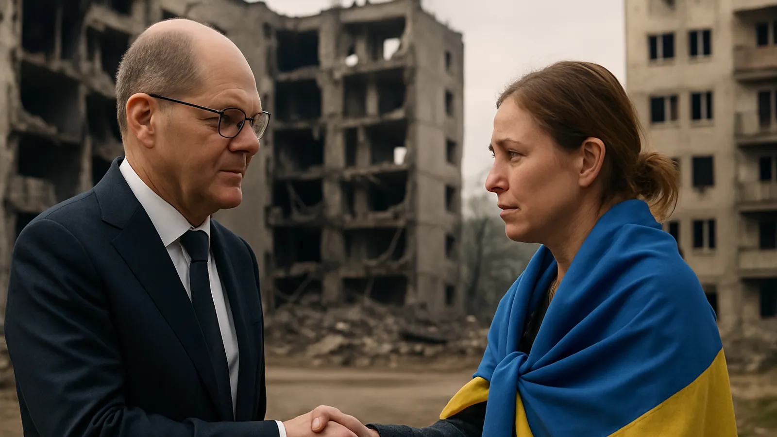 Schneider sagt der Ukraine weitere deutsche Unterstützung zu.