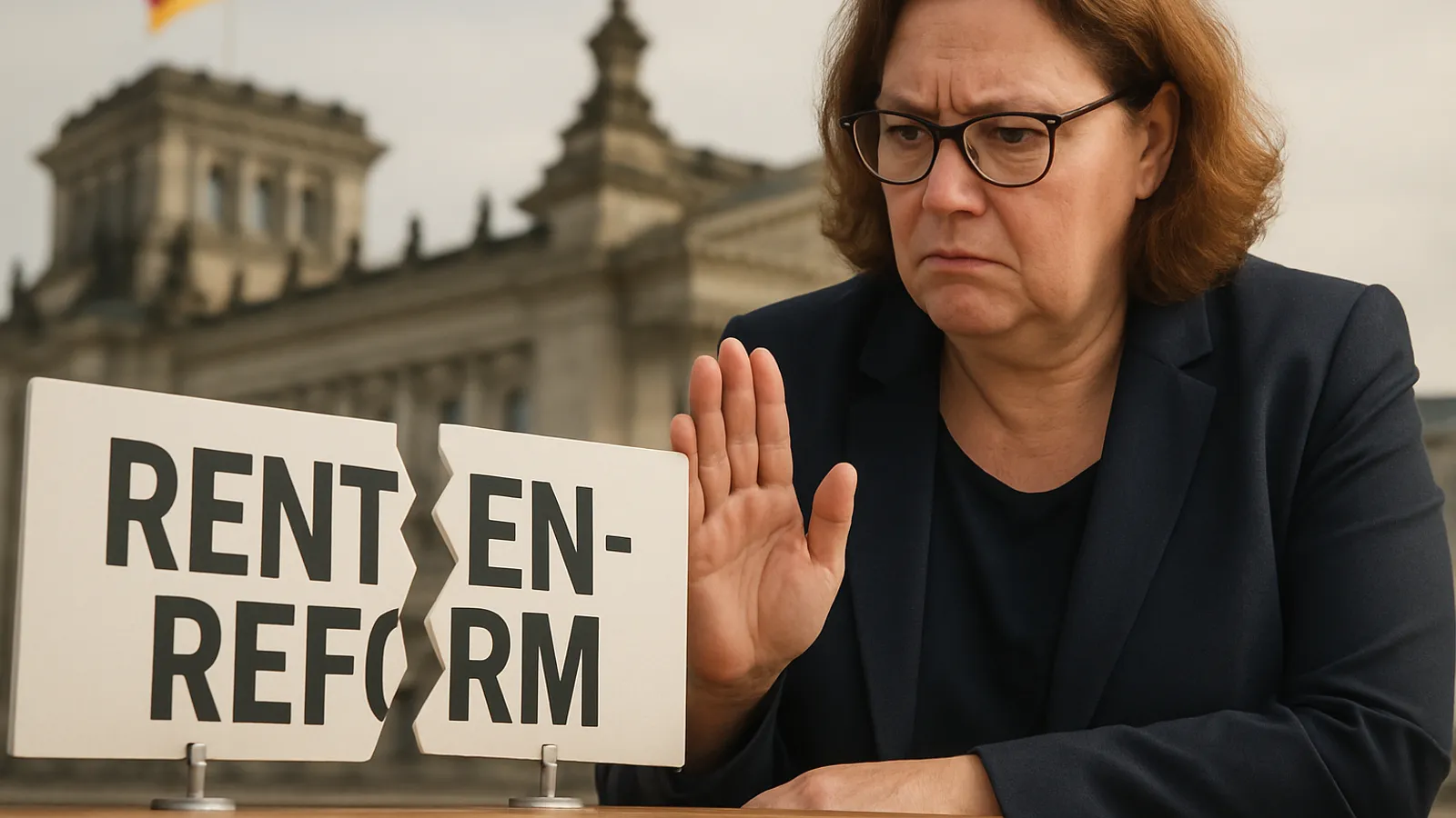 Schulze does not want to fundamentally challenge the pension reform.