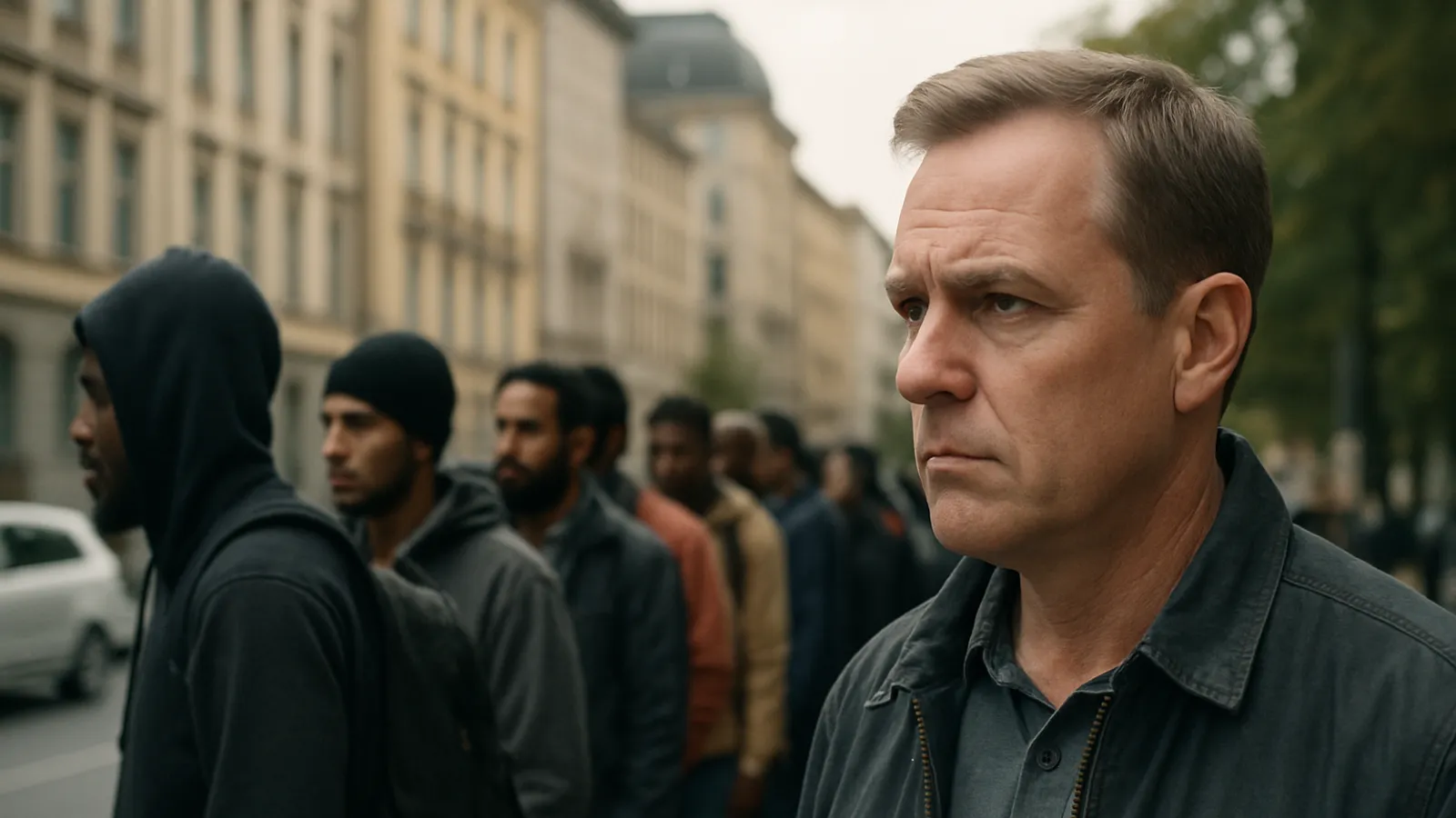 Finnish resident Oskari says major German cities have a migration problem.