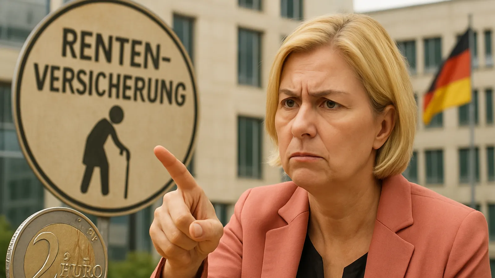Schwesig wirft der Bundesregierung eine „faktische Rentenkürzung“ vor und weist Kritik an ihrem Widerstand als „Drohkulisse“ zurück.