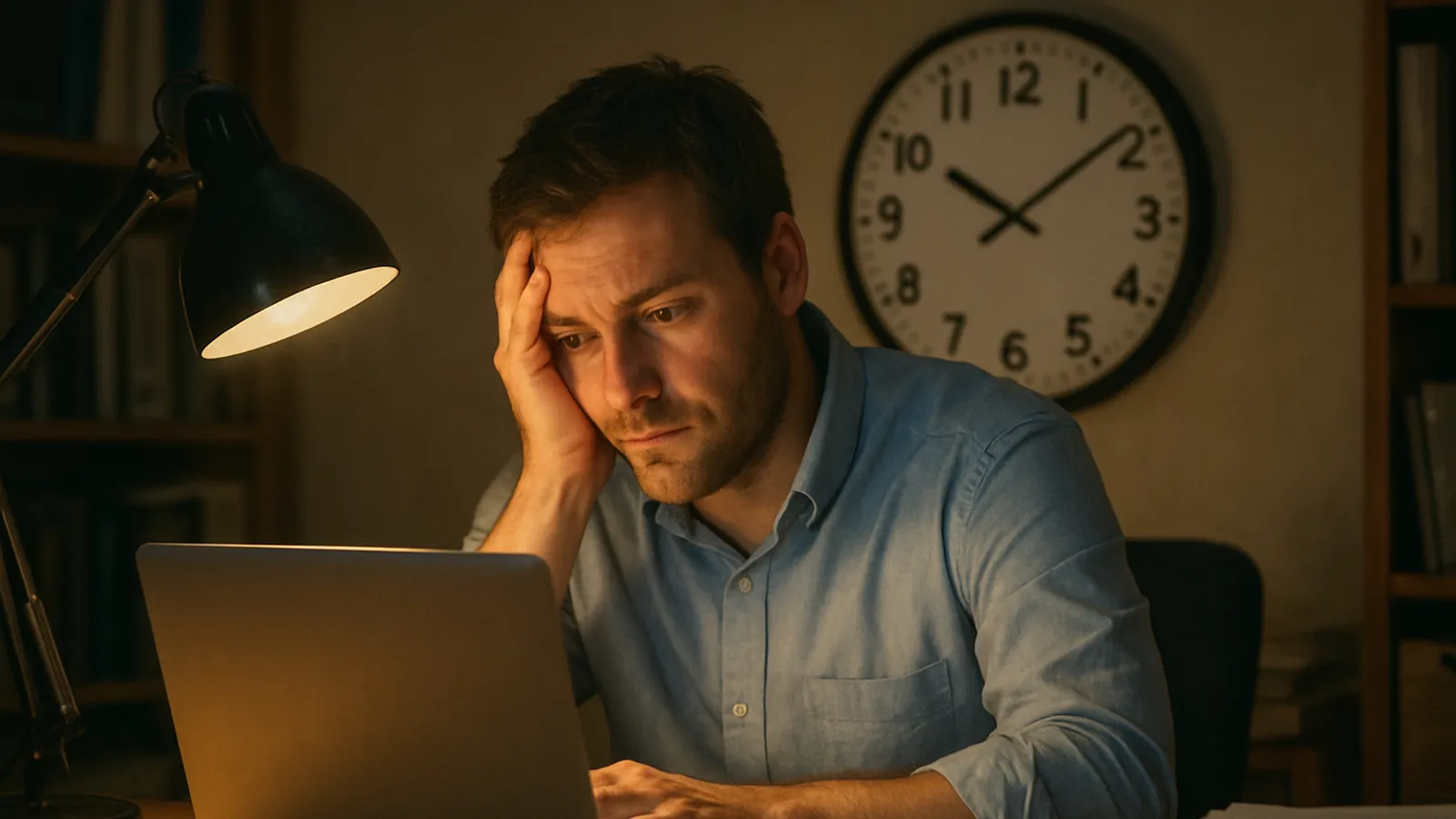 Selbstständige kommen besonders häufig auf überlange Arbeitszeiten.