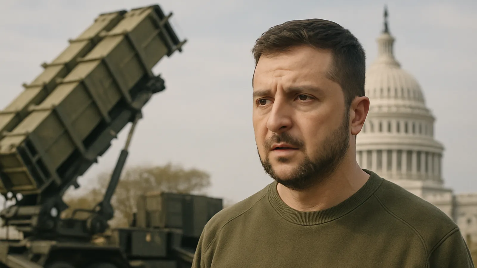 Selenskyj bittet die USA, ihm 5 Prozent ihrer Patriot-Raketen-Bestände zu verkaufen.