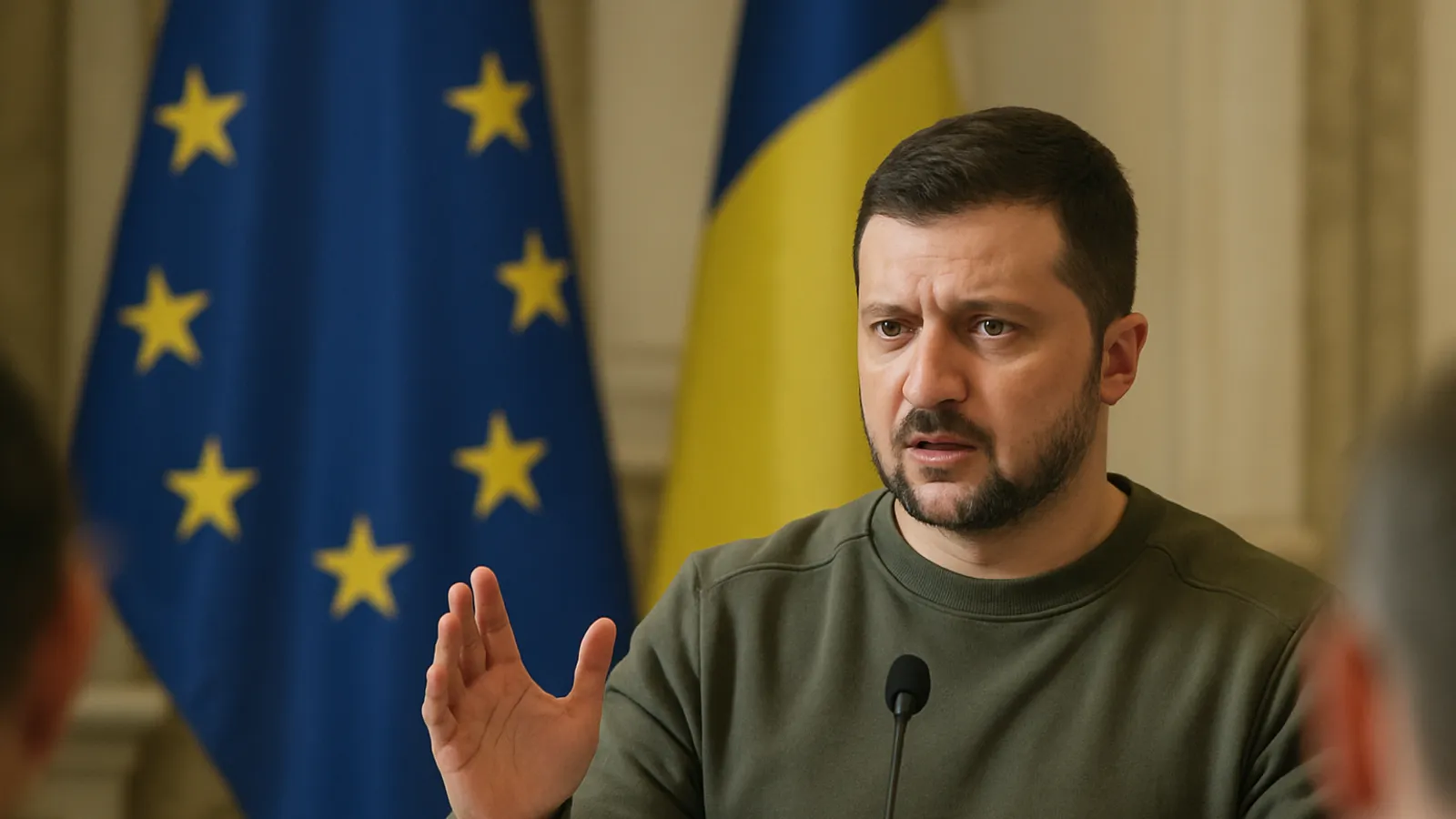 Selenskyj kämpft um Zusagen für die Ukraine.