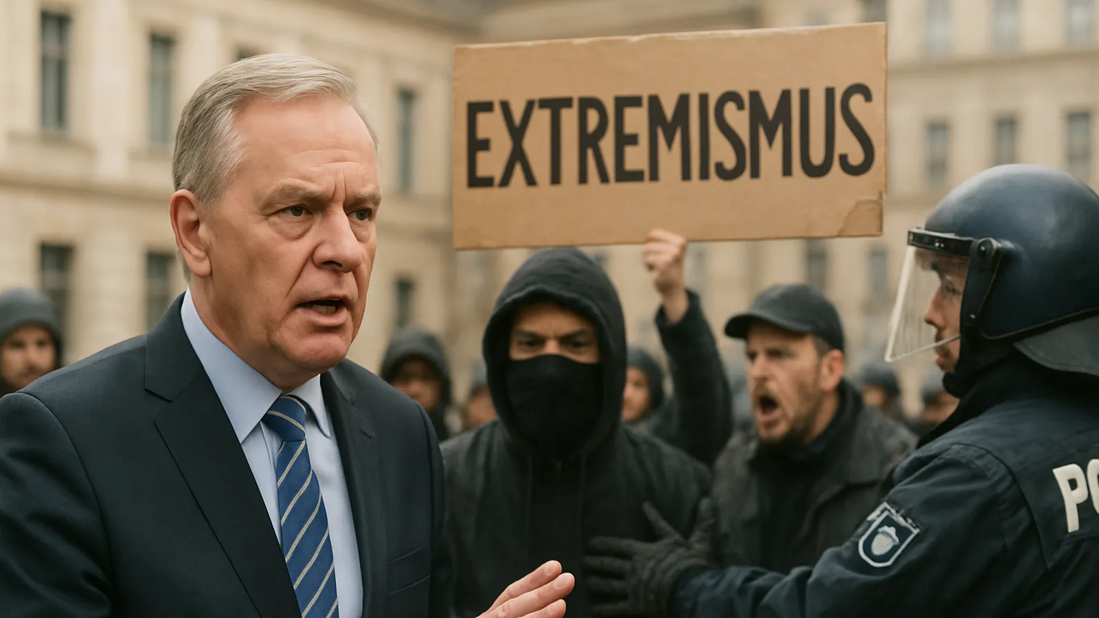 Siegmund calls for a crackdown on extremists.