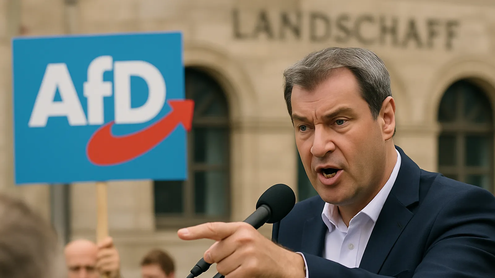 Söder liefert Rückenwind für Sachsen-Anhalts CDU – mit brisanter AfD-Attacke