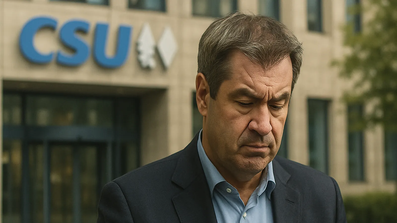 Söder steht unter Druck, seine Macht als CSU-Chef könnte schwinden.