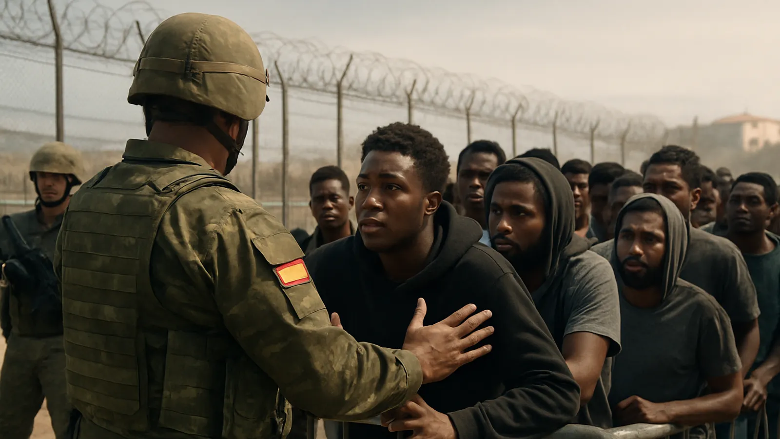 Spain deploys troops to Ceuta after a surge in migrant arrivals.