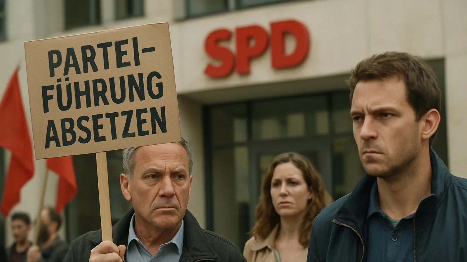 SPD grassroots call for the party leadership to be replaced.