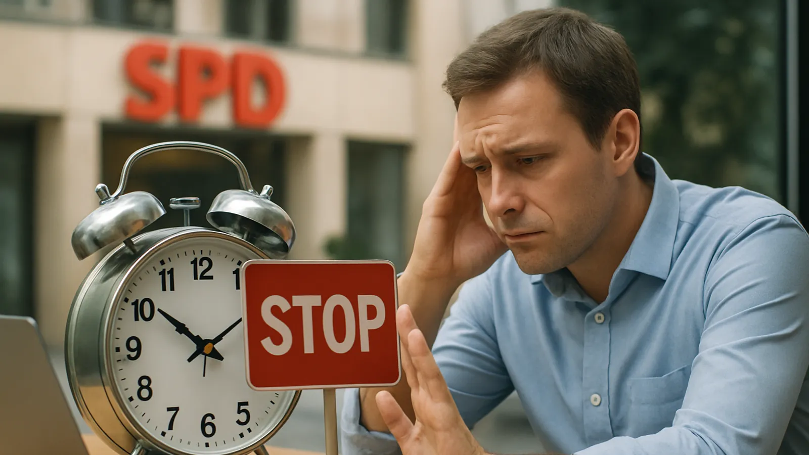 SPD könnte durch Blockade des Arbeitszeitgesetzes Nachteile erleiden.