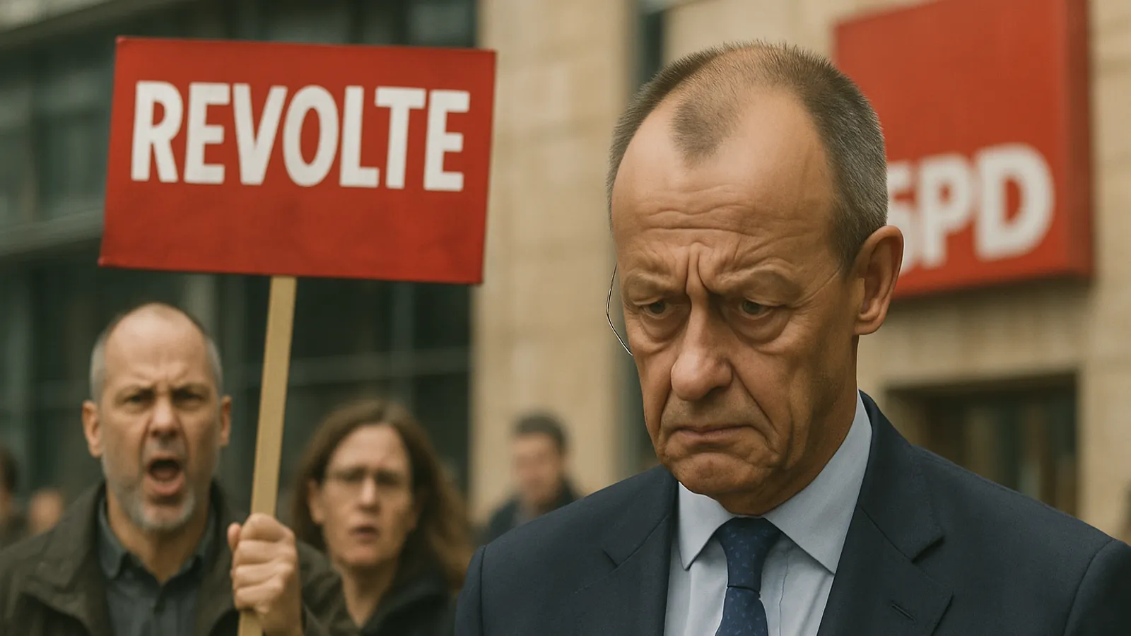 The revolt within the SPD is also becoming a danger for Merz.