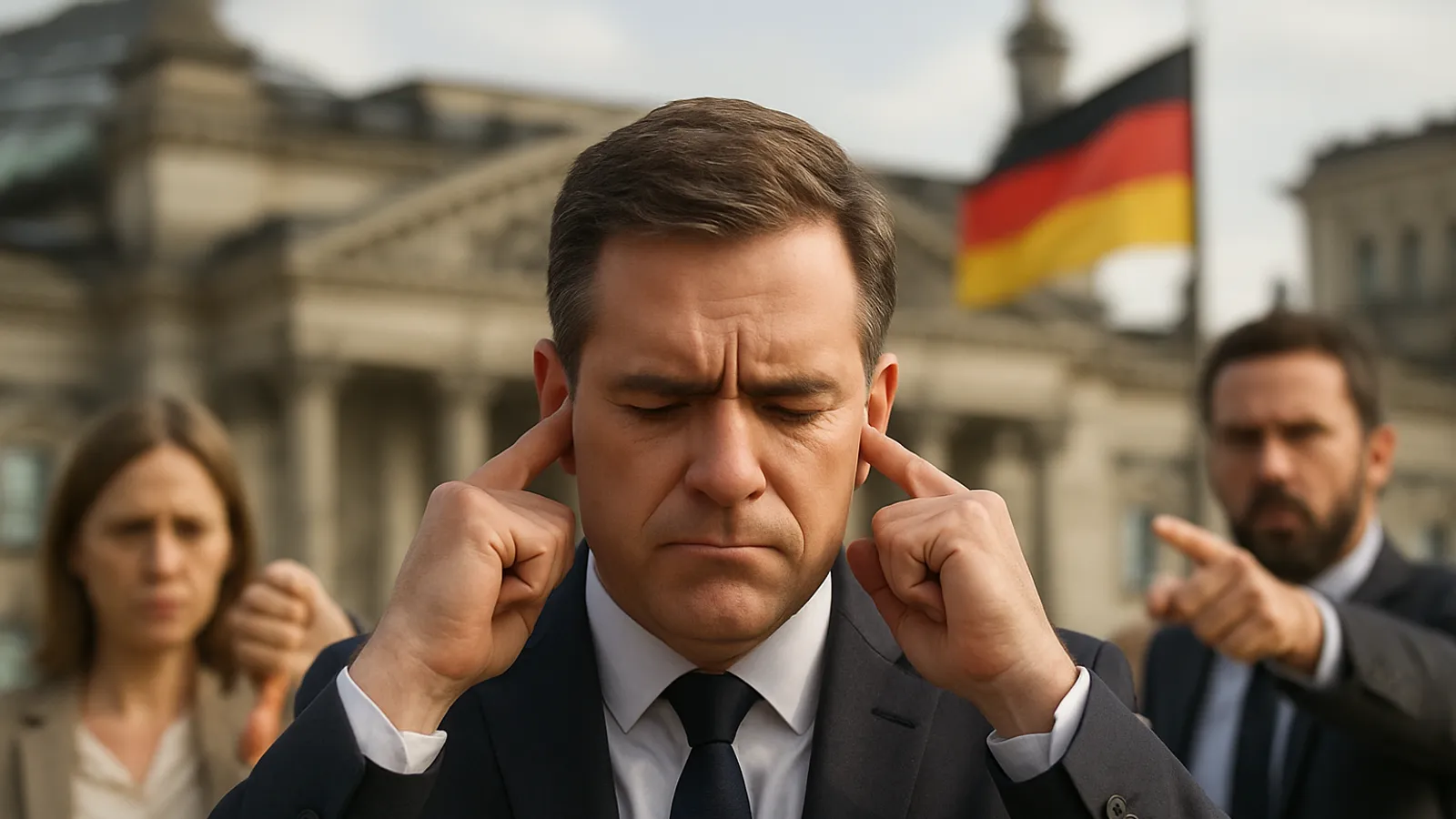 CDU/CSU bloc must rein in criticism.