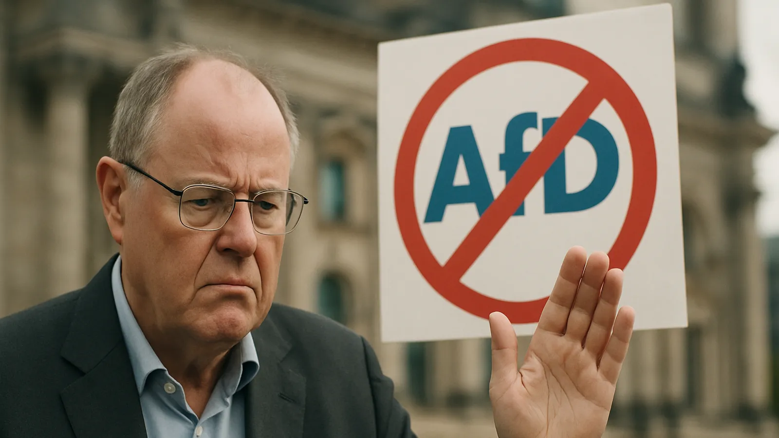 Steinbrück warnt vor AfD-Verbot und schlägt Alternativmaßnahmen vor.