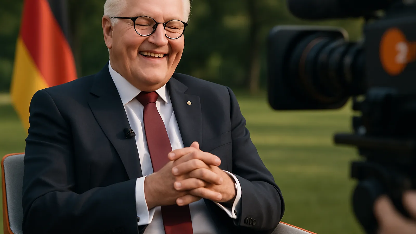 Steinmeier feiert sich im ZDF-Sommerinterview selbstgefällig.