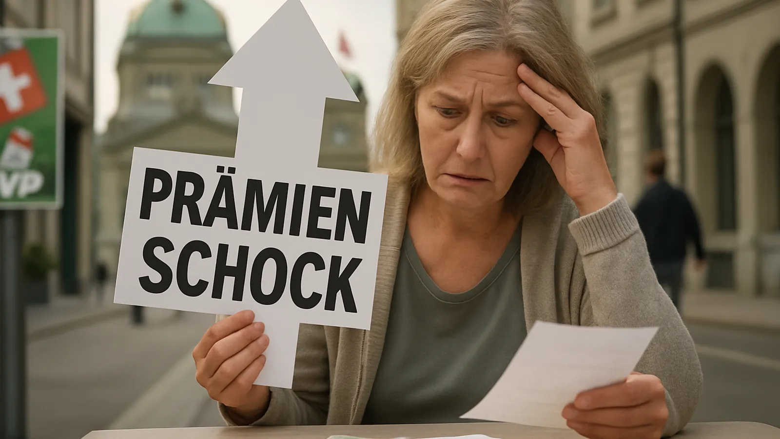 SVP will Steuerzahler mit der Initiative 'Stopp Prämien-Schock' entlasten.