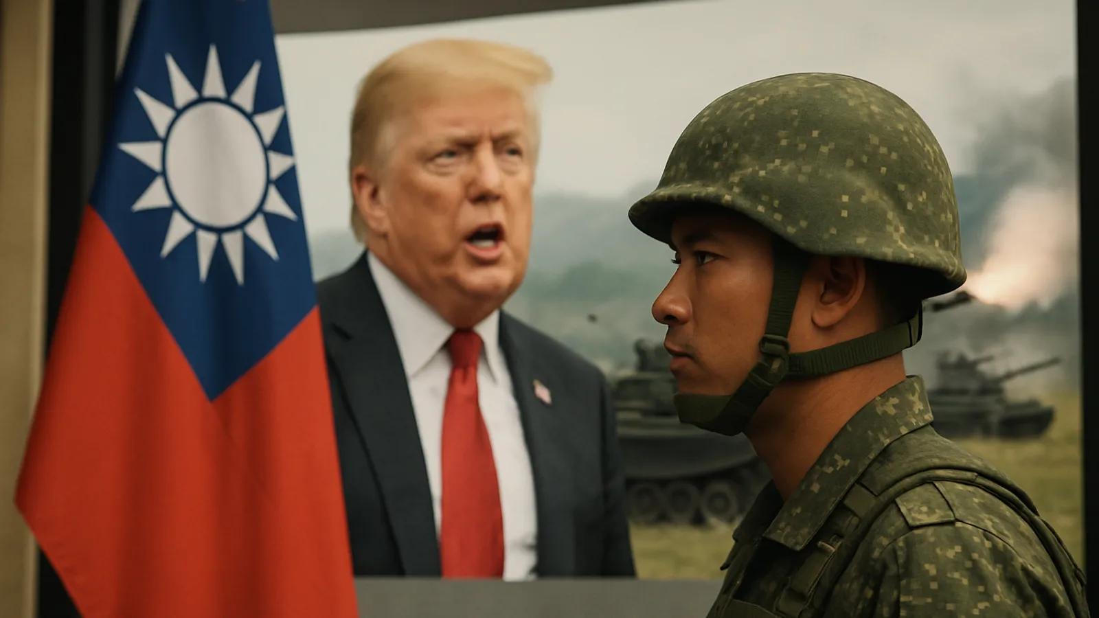 Taiwan probt den Ernstfall mit China – Zweifel an Trumps Unterstützung.