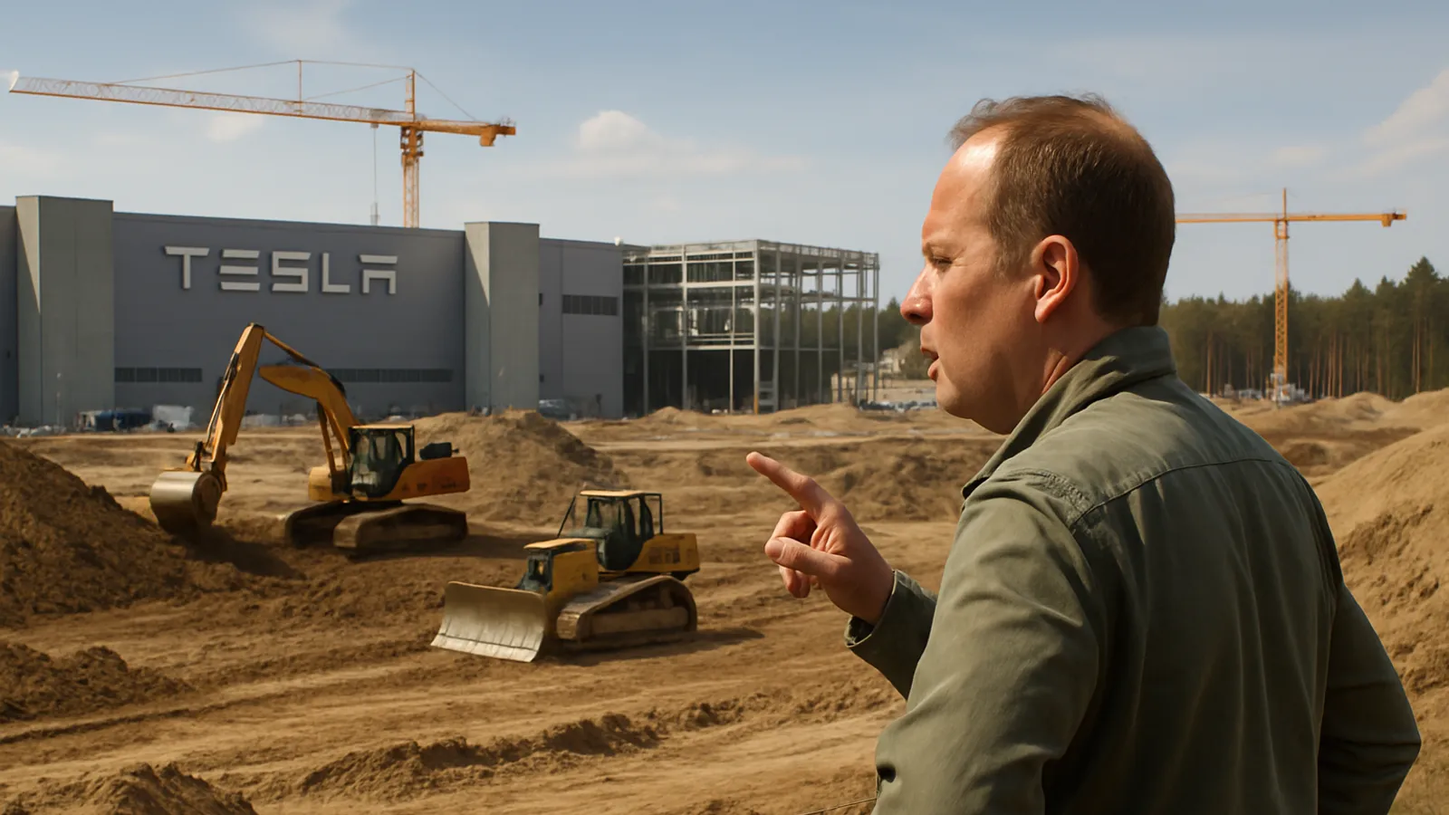 Tesla weitet die Produktion in seinem Werk in Grünheide aus.