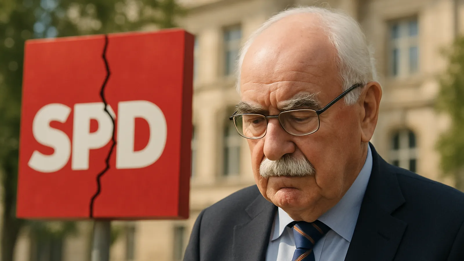Theo Waigel calls the SPD’s crisis a huge problem.