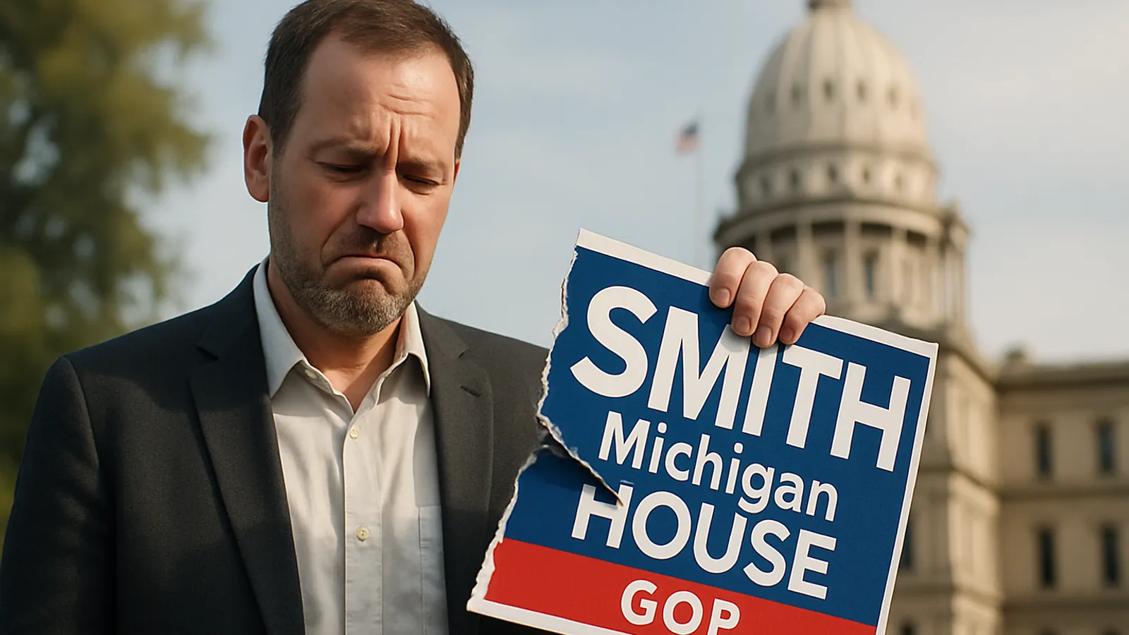 Thomas Smith gewinnt US-Vorwahl in Michigan trotz Rückzug.