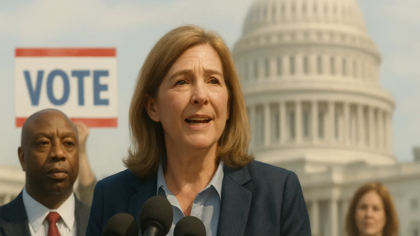 Tim Scott deutet an, dass Darline Graham für den Senat kandidieren könnte.