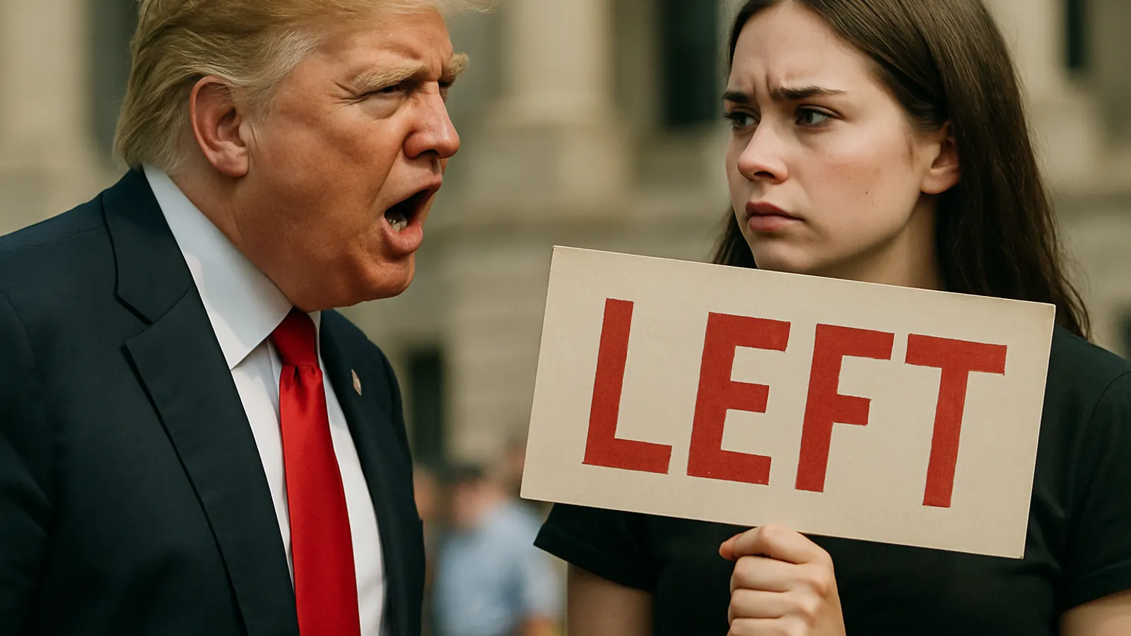 Trump attacks Abdul El-Sayed as part of the “radical left.”