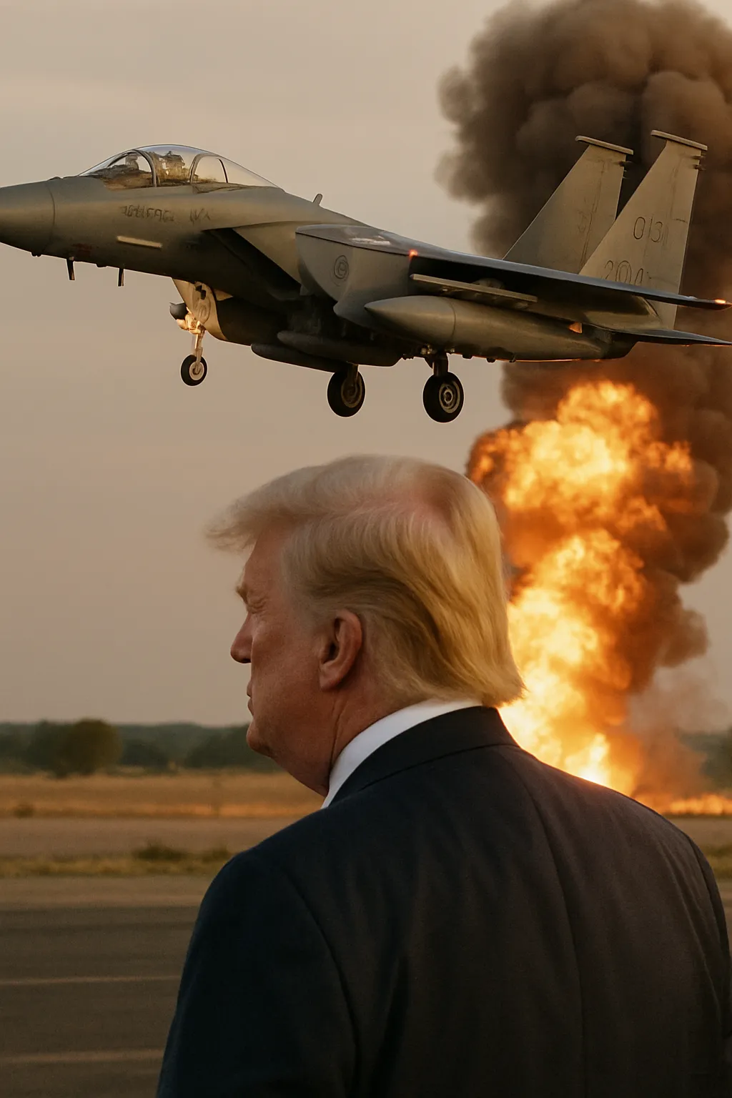 Trump bestätigt Vergeltungsschläge der USA gegen den Iran nach Vorfall.