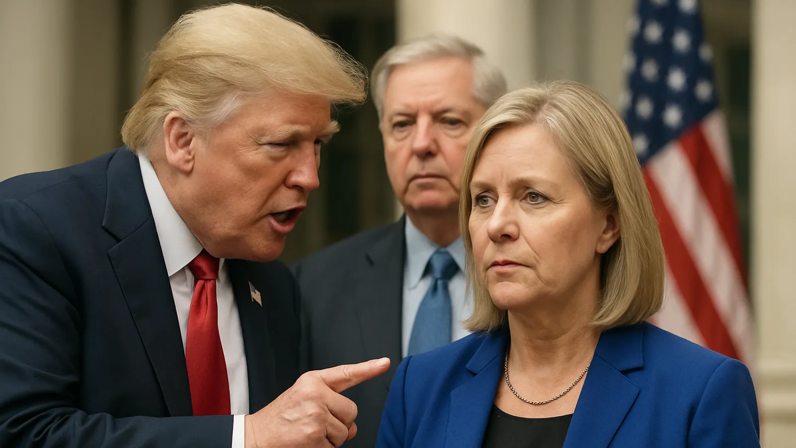 Trump drängt Lindsey Grahams Schwester zu einer Kandidatur für den US-Senat.