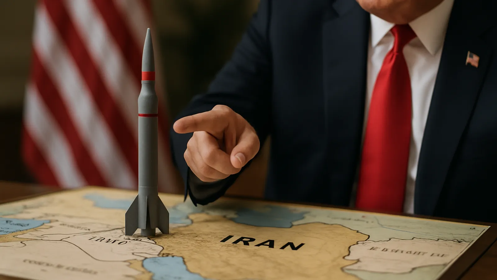 Trump droht mit Angriff auf Iran trotz fertigem Deal im Nahost-Konflikt.