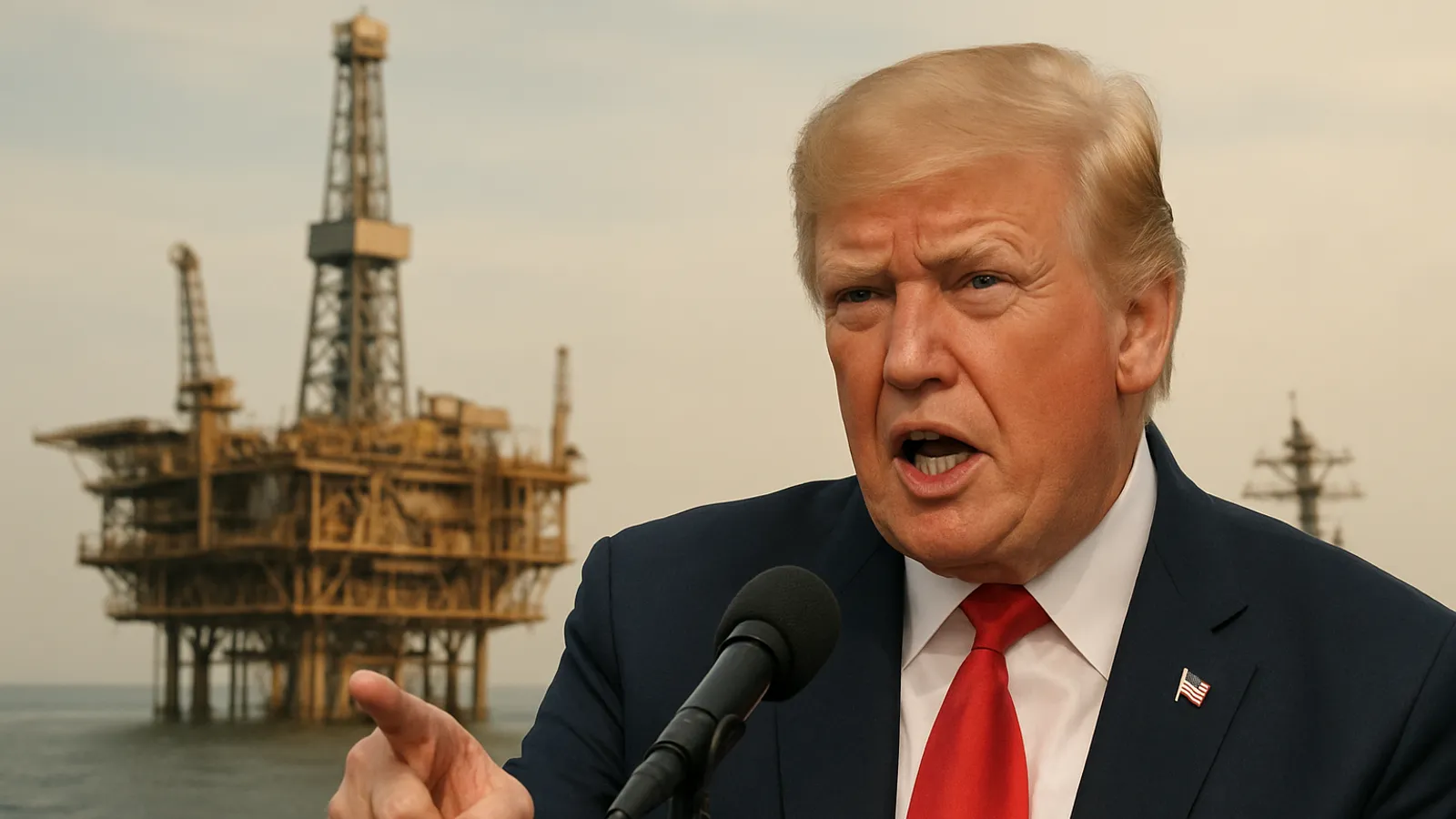Trump droht mit Übernahme der Öl-Insel Kharg und kündigt Angriffe an.