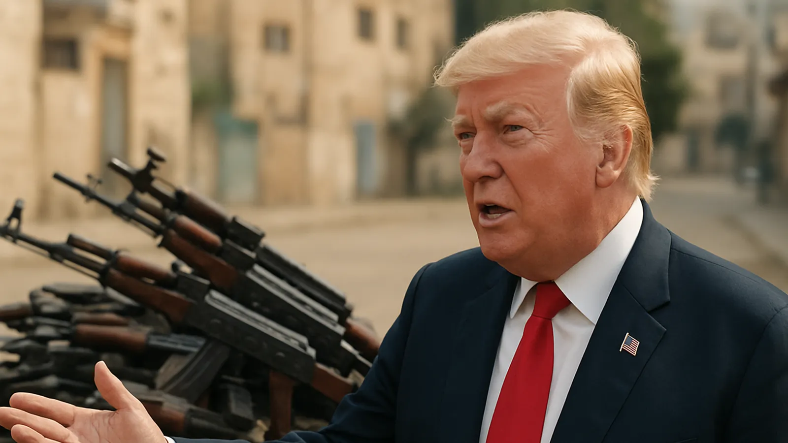 Trump verkündet eine Einigung zur Entwaffnung der Hamas.