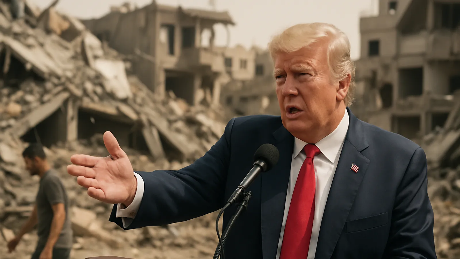 Trump hat ein 'historisches' Abkommen zur Entwaffnung von Hamas und zum Wiederaufbau von Gaza angekündigt.