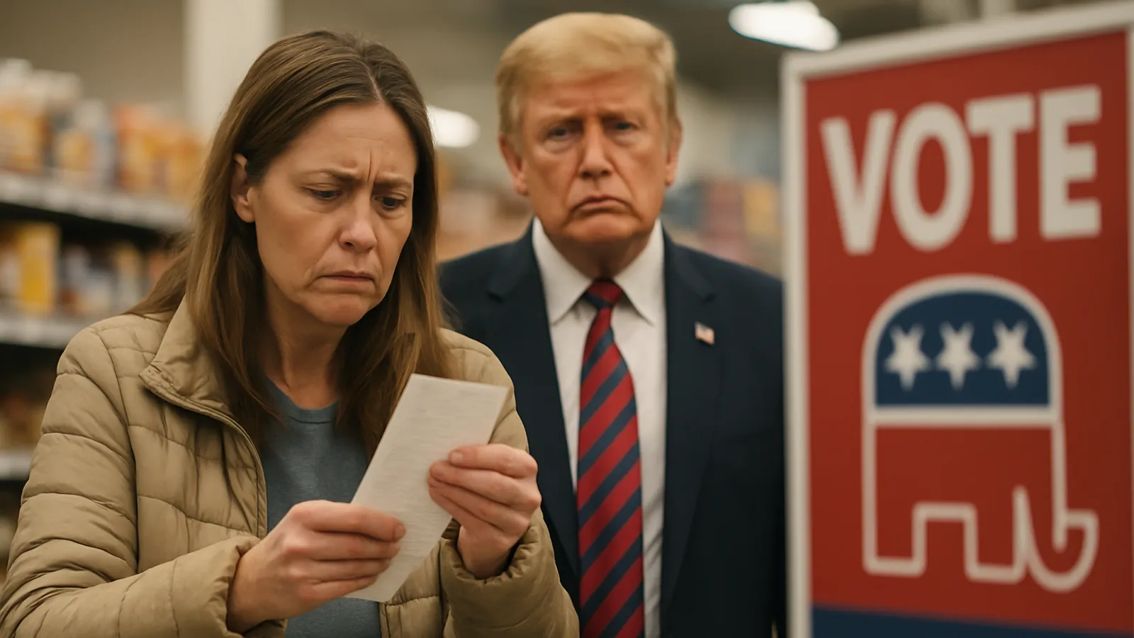 Trump hat in Bezug auf die Erschwinglichkeit versagt, was die GOP bei den Midterms belastet.